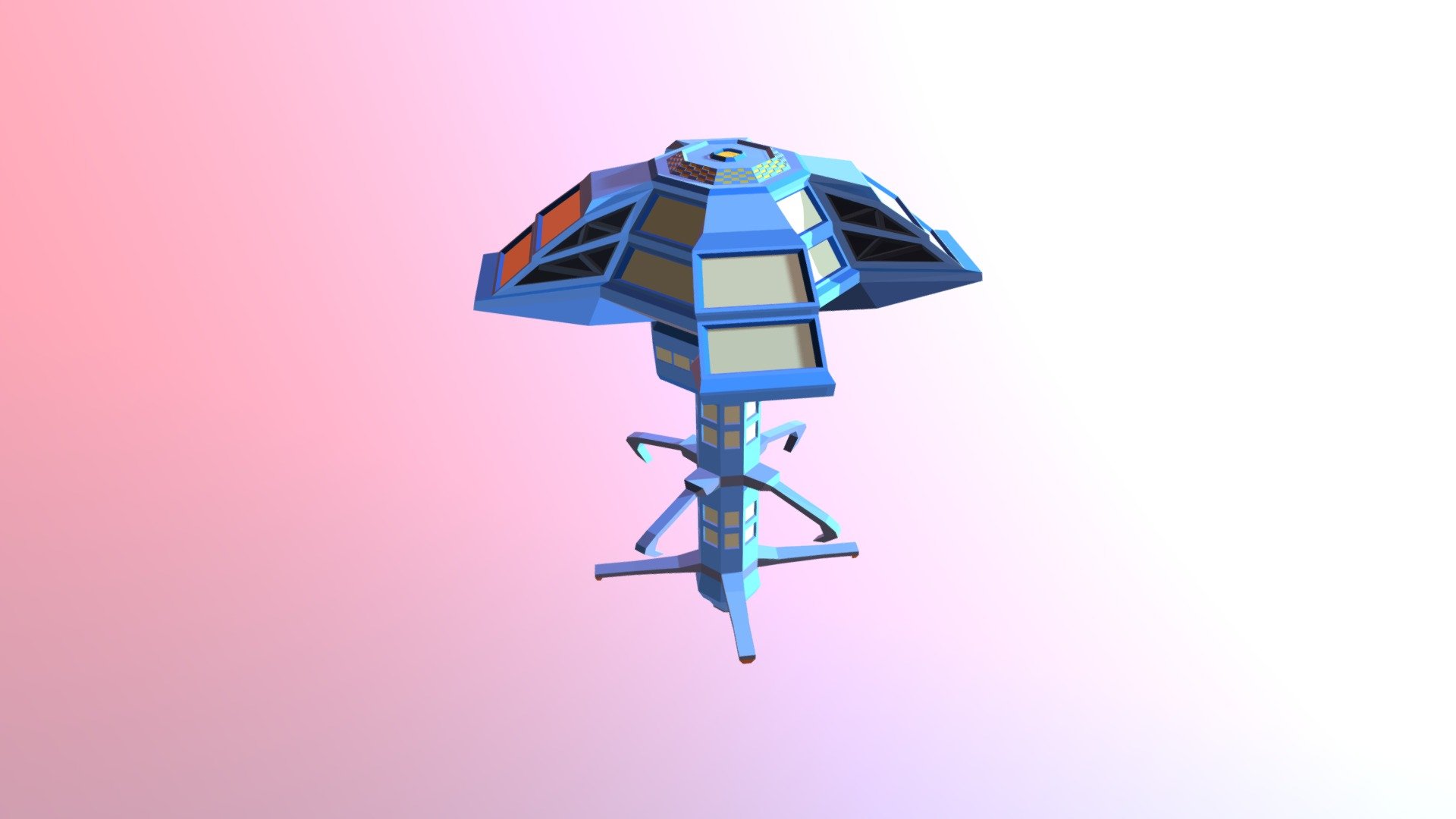 Starbase - 3D model by nicktatorship [432de35] - Sketchfab
