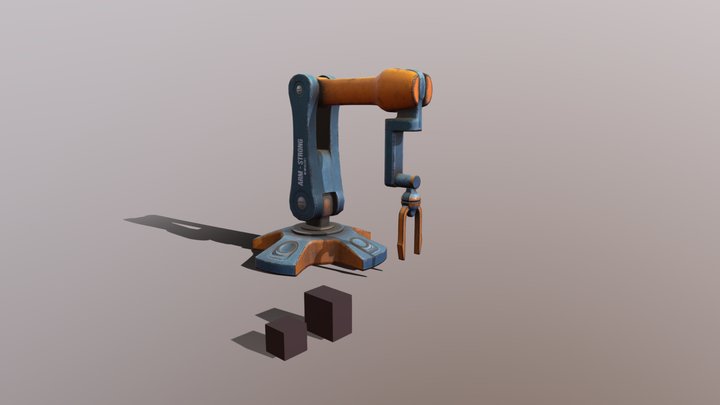 Robot Arm-strong 3D Model