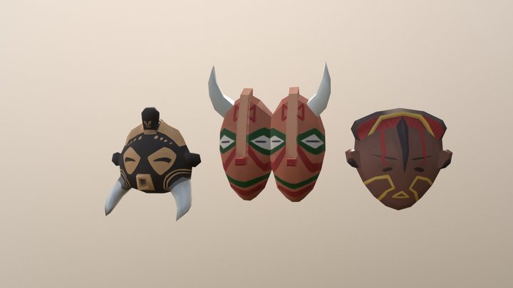Masks 3D Model