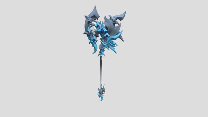 wp spike mn axe 01 3D Model