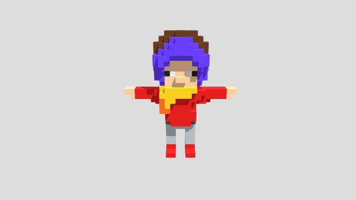 Character animation 3D Model