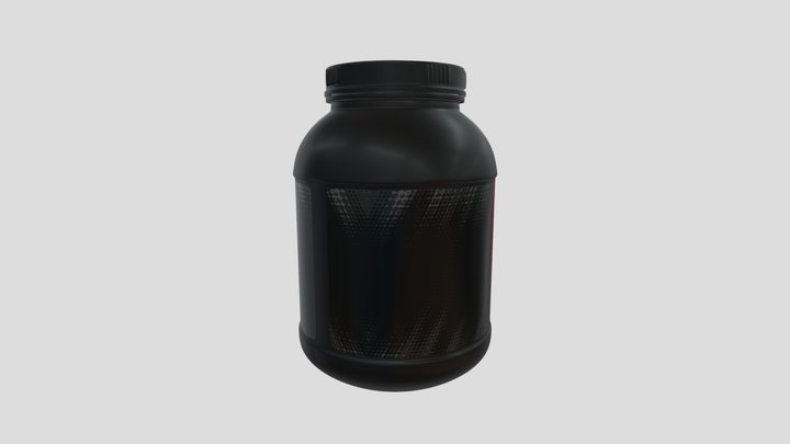 Whey Protien Powder 3D Model 3D Model