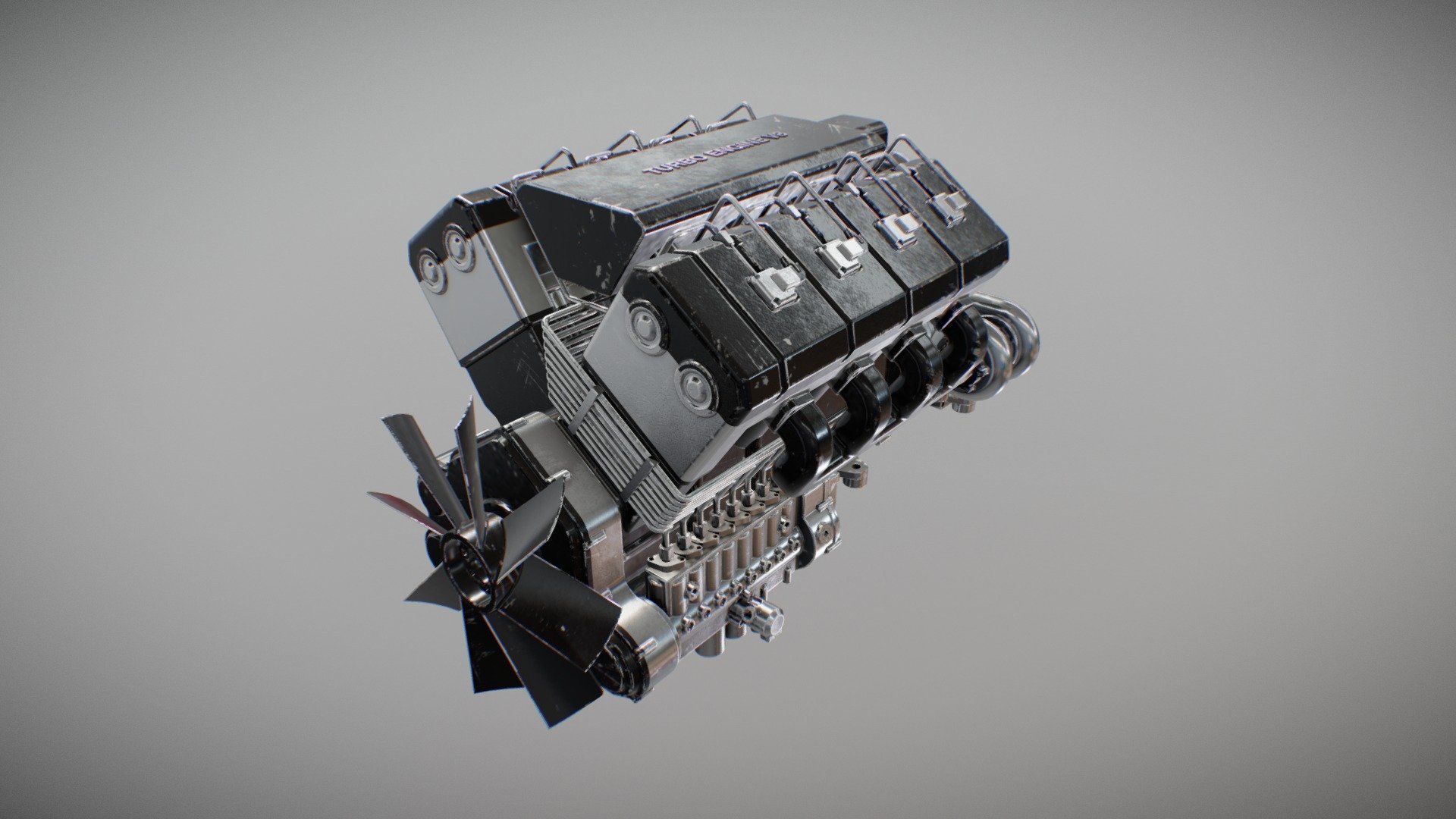 v8 Engine Proxy 2 - 3D model by RayFoundry [432fec9] - Sketchfab