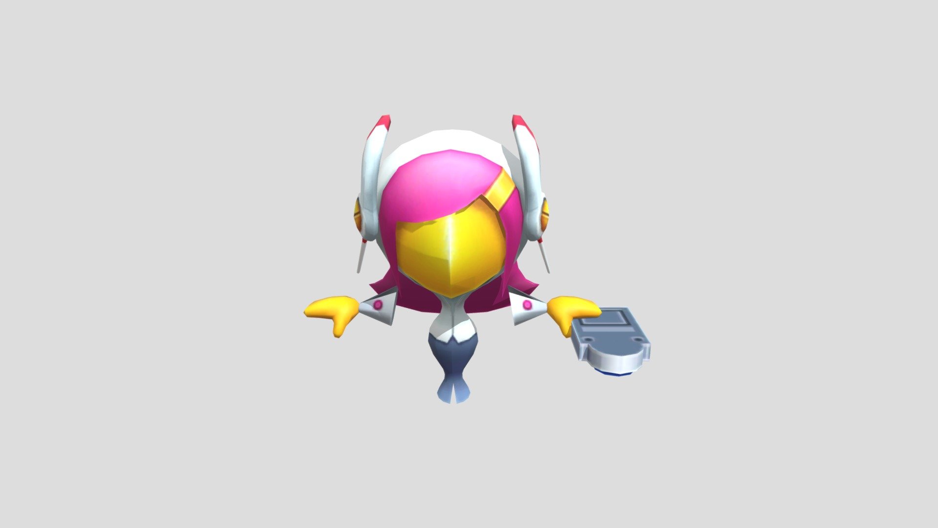 STL file kirby robot (planet robot). 🤖・Model to download and 3D print・Cults