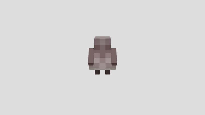 Minecraft - Robin 3D Model