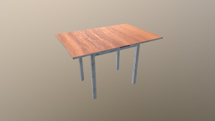 Work table 3D Model