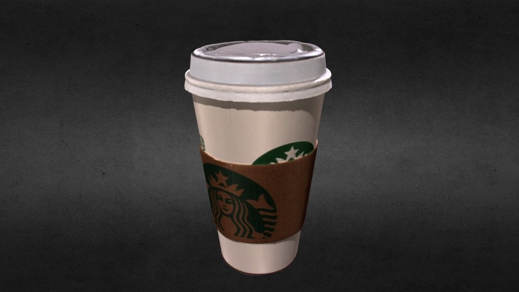 Coffee Cup — Sketchfab embed 3D viewer
