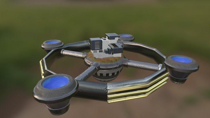 The High House Entry Aaron O'Connor 3D Model