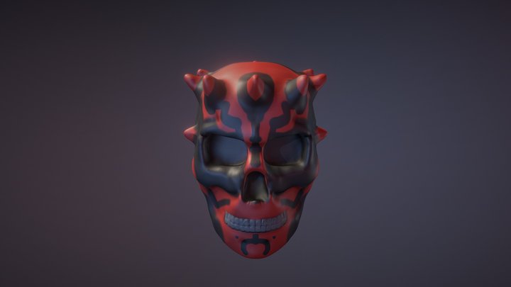 Maul Skull 3D Model