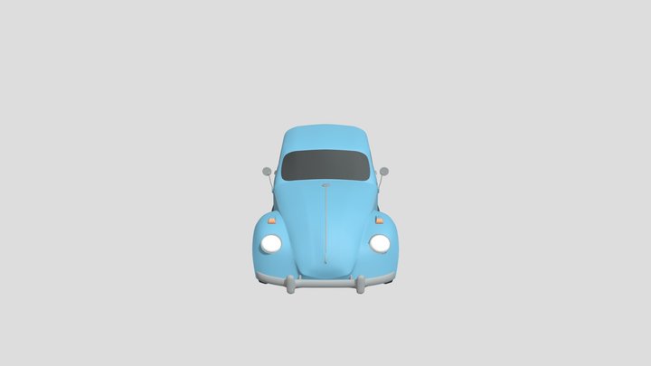 Volkswagen Beetle 3D Model