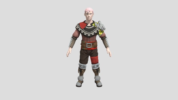 stylised oc 3D Model