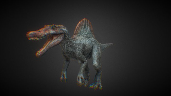Jurassic Park 3 - Spinosaurus 3D Model