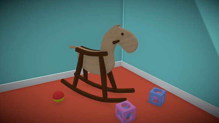 Children's room 3D Model