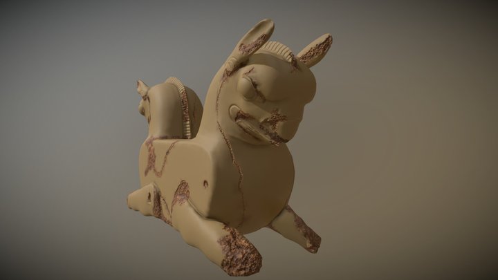 Double-Headed Griffin 3D Model