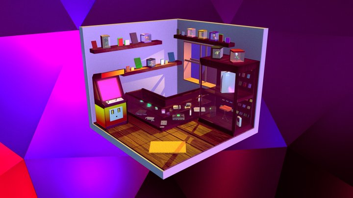 Game n Hobby Shop 3D Model