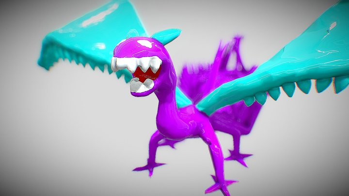 The Dragon Boi Gilbert 3D Model
