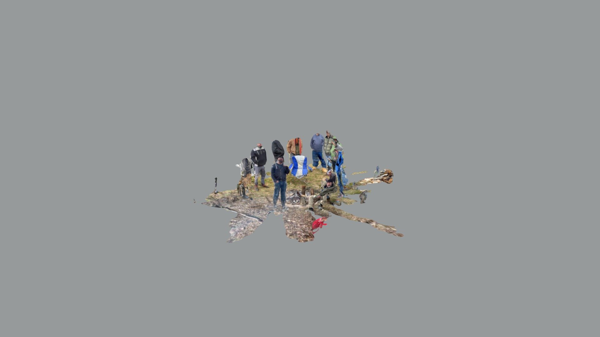 Camp fire 2 — Sketchfab embed 3D viewer