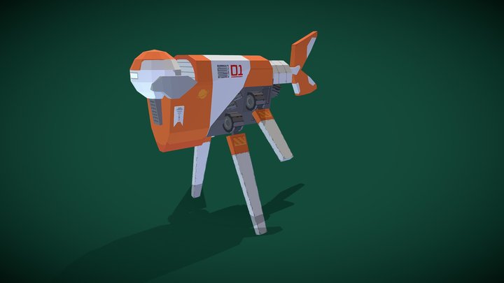 Mech Goldfish – Modello 3D gratuito STL