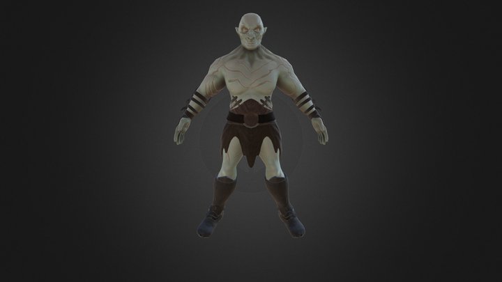 Azog Unreal Mesh 3D Model
