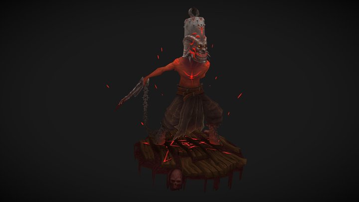 Blood Demon 3D Model