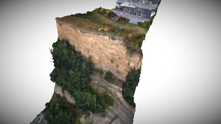 Bainbridge Island - Steep Slope Example 3D Model