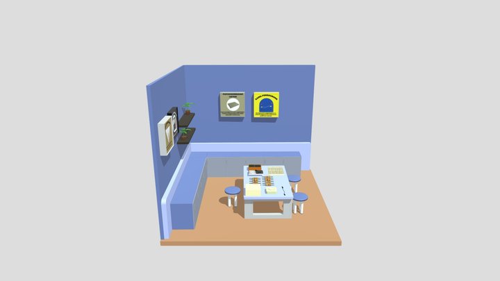 Ruangan 5 3D Model