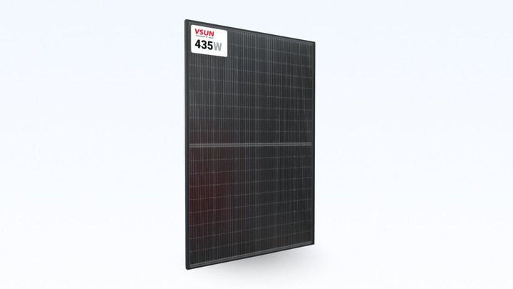 VSUN_435w_Bifacial_VSUN435N-108BMH-BB 3D Model