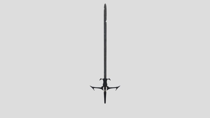 Stylized Sword 3D Model