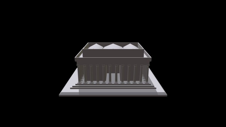 Lincoln Memorial 3D Model