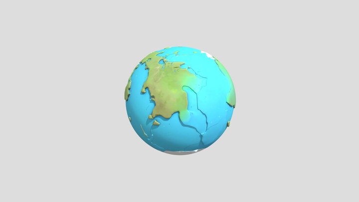 3D model of earth 3D Model