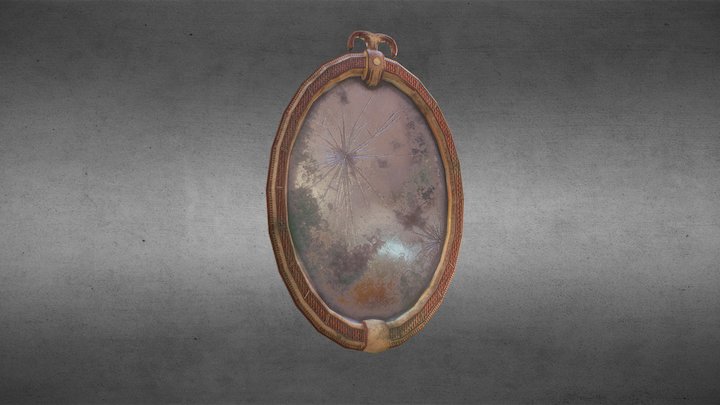 Old Mirror 3D Model