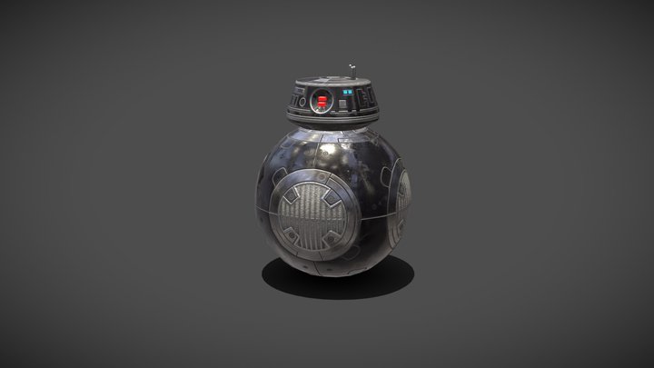 StarWars Droid BB-9E 3D Model