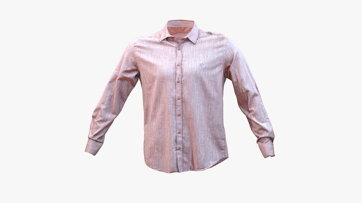 001188 Рубашка м розовая – Kostenloses 3D-Modell STL