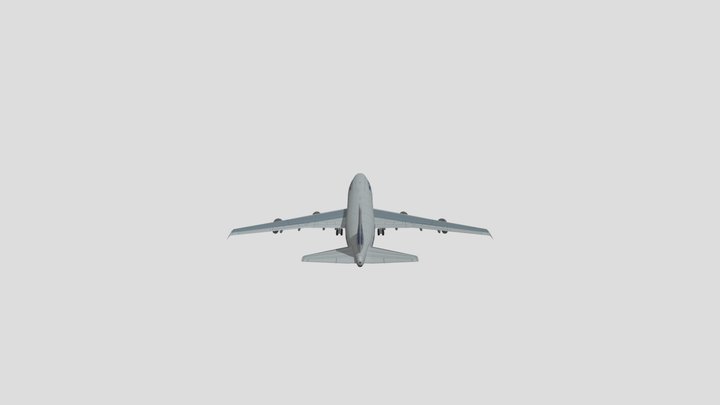 Boeing747 3D Model