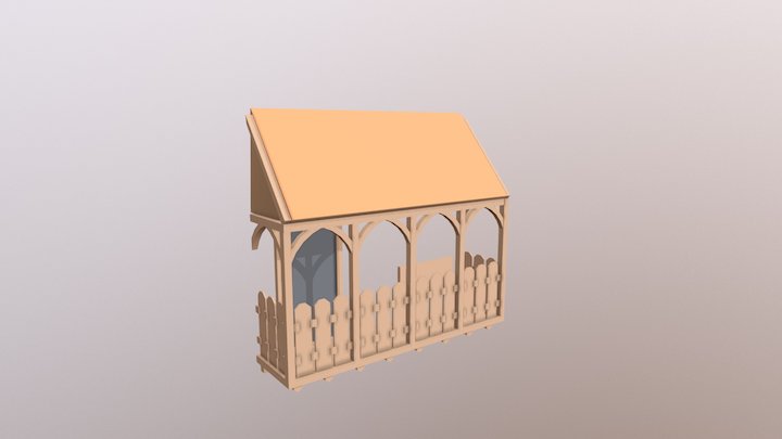 JC P Balcony 2 3D Model
