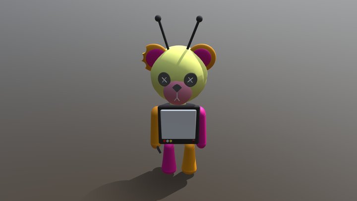 Tele Bear 3D Model