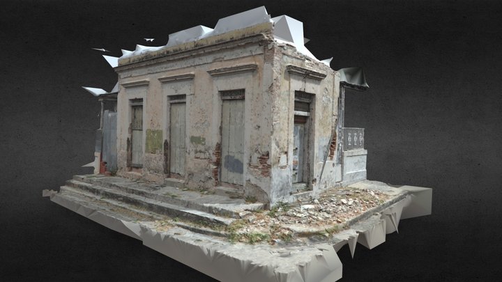 Ponce (raw), calle Bertoly esquina calle Arenas 3D Model