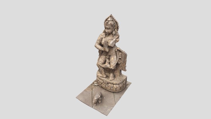photogrammetry of broken sculpture 3D Model