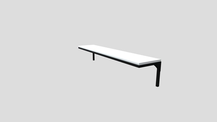 IKEA FJÄLLBO WALL SHELF 3D Model