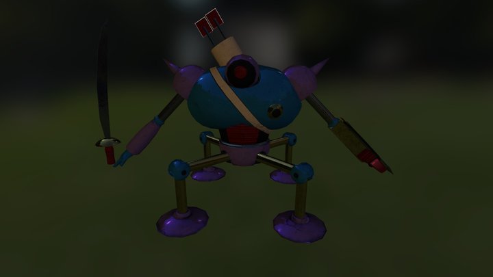 Killing Machine 3D Model