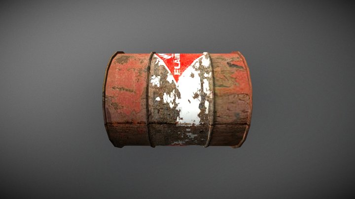 Bidon Girando 3D Model