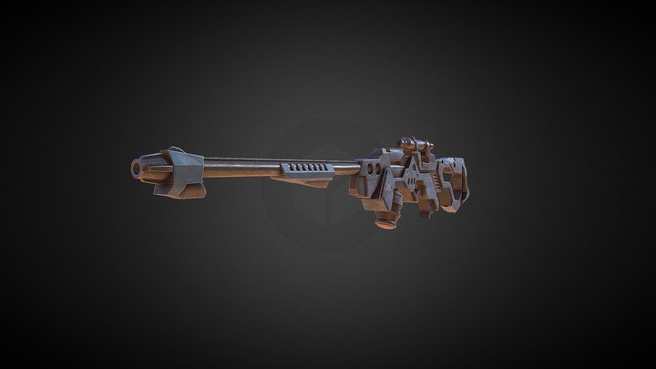 Combat Rifle - Fusil 3D Model