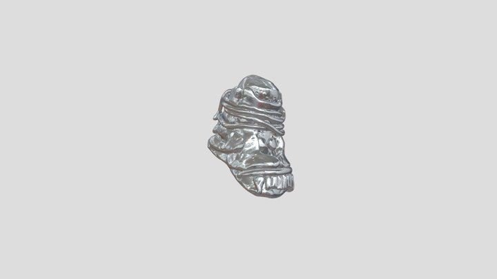 Snow Boot Chrome 3D Model