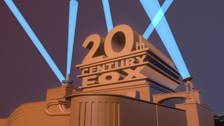 20th-century-fox-3ds-max-v4 3D Model