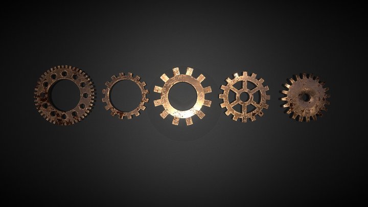Gears 3D Model