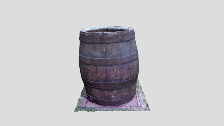 Barrel 3D Model
