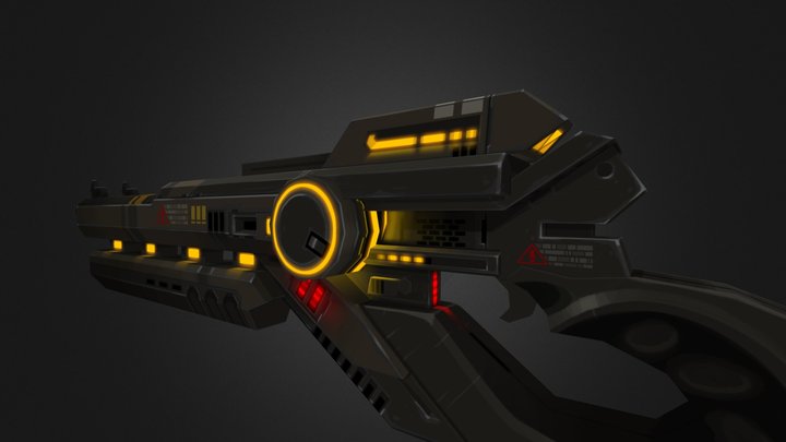 Shotgun.fbx 3D Model