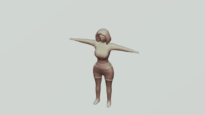 Decima Retopo Rig Submission 3D Model
