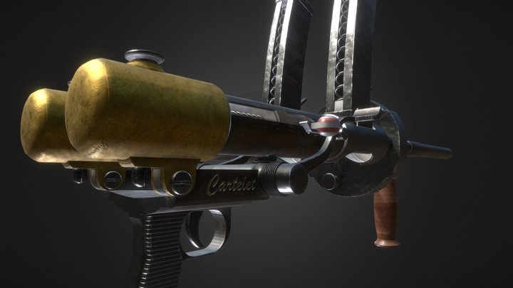 Villar Perosa M1915 3D Model