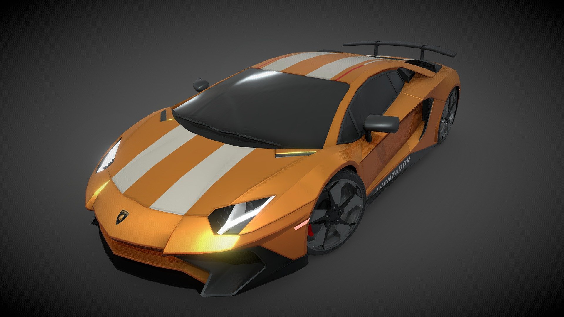 ( FREE ) Lamborghini Aventador SV tunnig by SDC - Download Free 3D ...